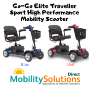 Go-Go Elite Traveller Sport High Performance Mobility Scooter